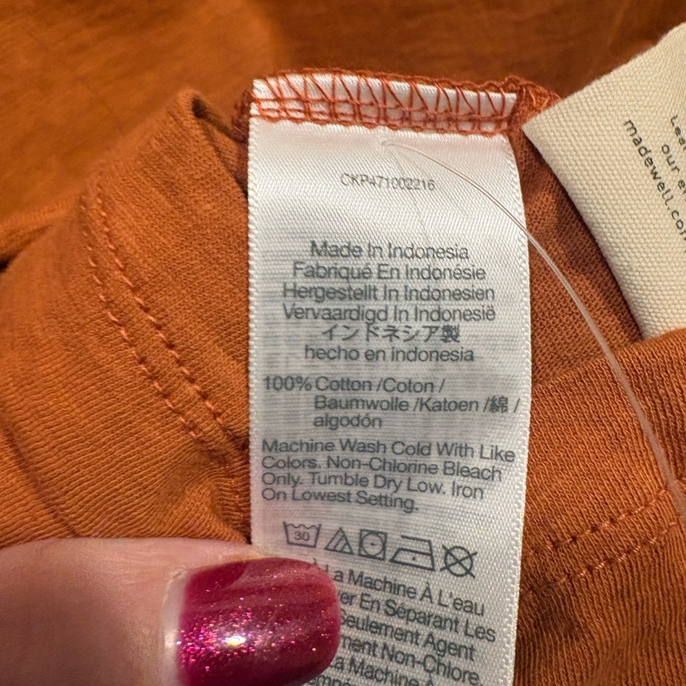 Madewell Bundle V Neck Tee XXS - Picture 9 of 10